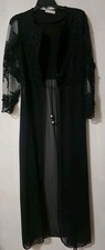 Long Black Abaya