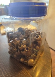 3 + lbs Bronze scrap for casting, melting art craft