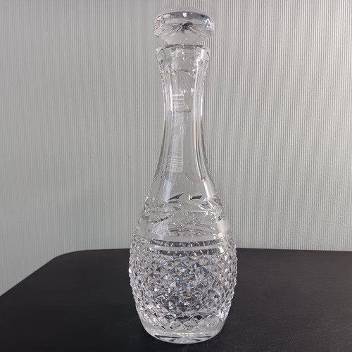 Waterford Glandore Signed Elegant Vintage Crystal Cordial Decanter W/Stopper