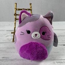 Squishmallows Isla the Cat Fuzzy Belly 8 Inch...