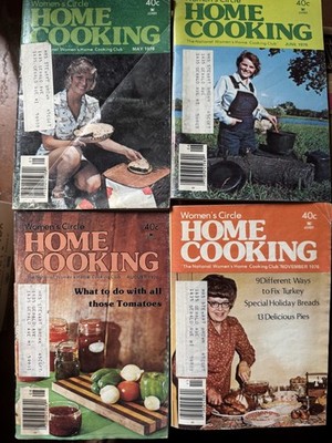 5 Women's Circle Home Cooking  -1976 -from National Women's Home eCooking Club