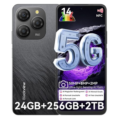 Blackview SHARK 9 5G Smartphone 24GB+256GB 6.67