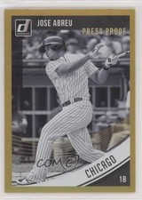 2018 Donruss Variations Press Proof Gold 11/99 Jose Abreu (Black & White) r7d
