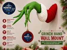 Grinch Hand Wall Mount