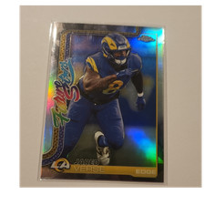 Topps 2025 Chrome Future Stars Jared Verse FS-24 Los Angeles Rams Refractor NFL