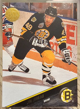 1993-94 Leaf Joe Juneau #218 Boston Bruins