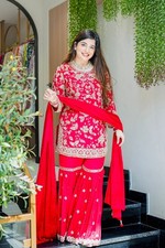 Bollywood Designer Pakistani Salwar kameez Party Wear Indian Dress Wedding Suit