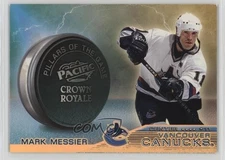 1998-99 Pacific Crown Royale Pillars of the Game Mark Messier #24 HOF