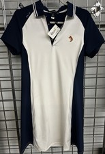 Ralph Lauren RLX Women’s Medium Golf Dress Texas Boot Navy And White
