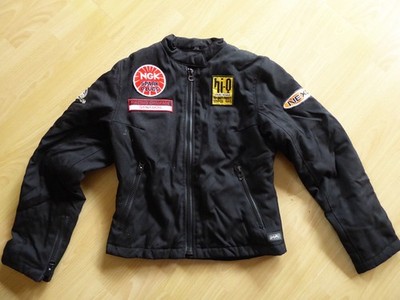 Leichte Sommer-Motorradjacke von Polo FLM Race für Damen mit Gr. S/36