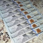 2025 $100 Federal Reserve Note Star Note Serial RB 00392091* to 00392100* — photo 4