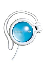 JVC HP-AL102-WA Clip-On Open-Air Wired Headphones White Lapis Blue Japan New