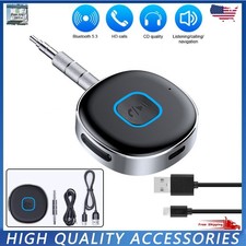 Bluetooth Receiver 3.5mm AUX Car Adapter Wireless Audio Receiver for Home Stereo
