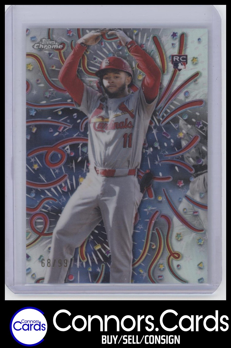 Victor Scott II Rookie 2024 Topps Chrome Update #CELE-16 Celebracion /99