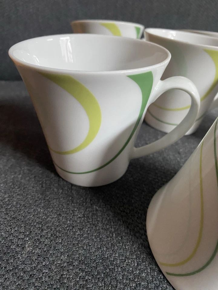 6 x Seltmann Weiden Kaffeetassen Top Life grün - Bild 2 von 2