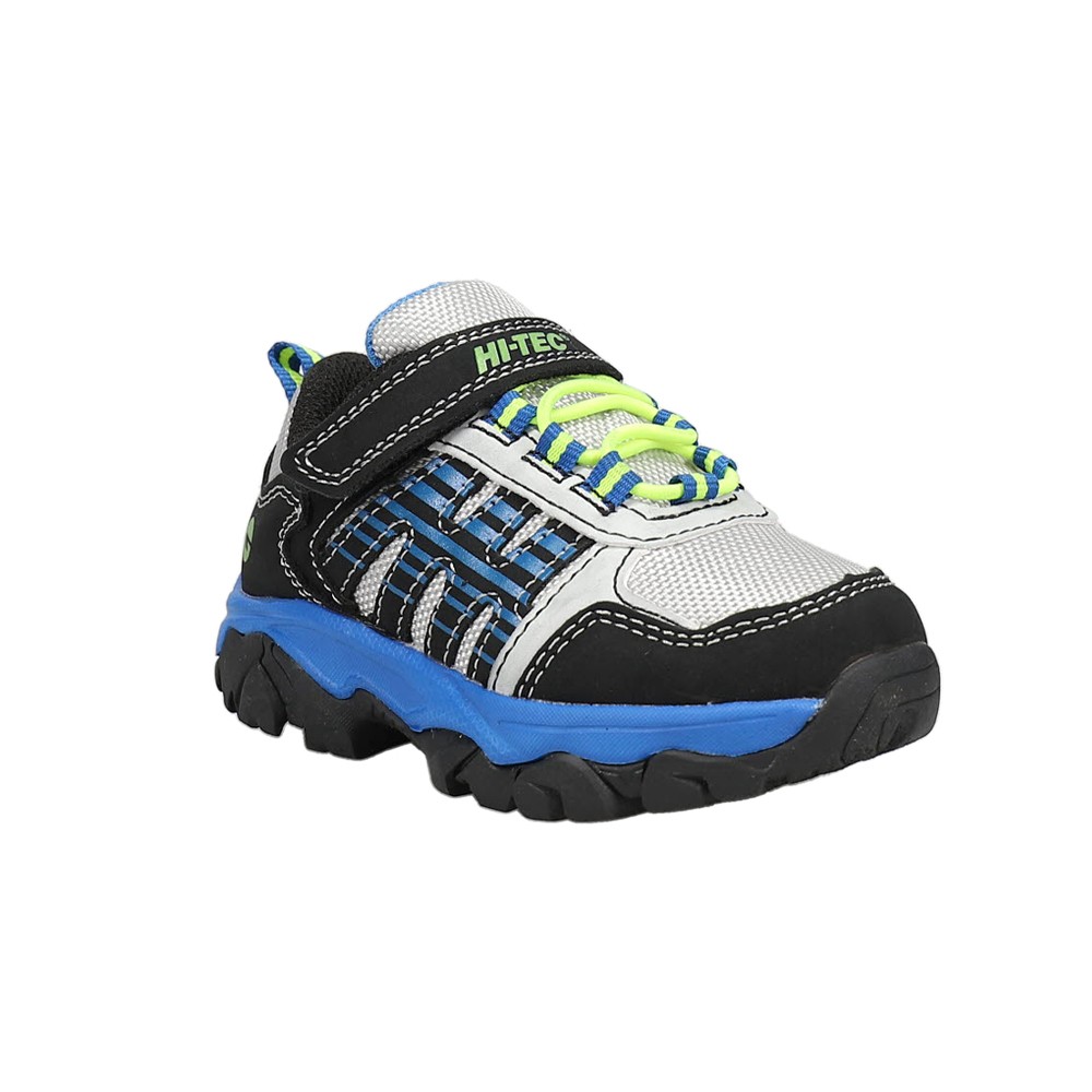 Hi-Tec Ravus Rush Low Hiking  Toddler Boys Black, Blue, Grey Sneakers Athletic S