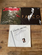 Konvolut 3 Falco  7“ Vinyl Singles: Jeanny Part I, Junge Römer & Vienna Calling