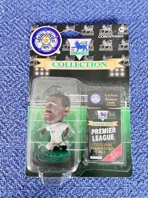Figurine miniature de football Almeyda Corinthian 2001, base bleue
