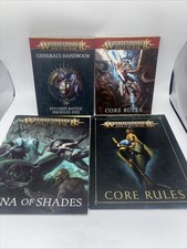 Lot of 4 Warhammer Age of Sigmar Game Books Softcover