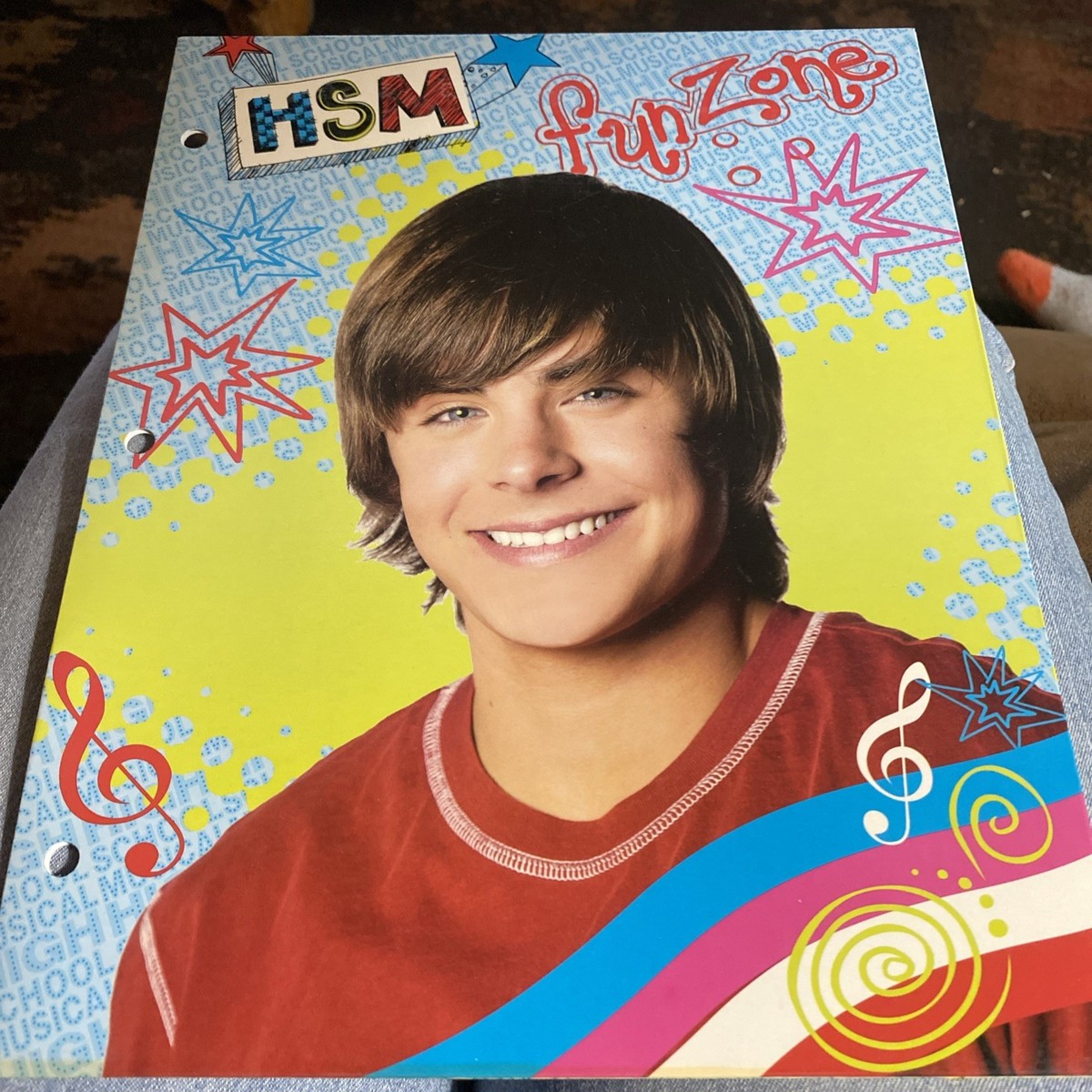 High School Musical Zac Efron Picture Photo Zack School Notebook