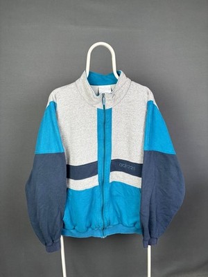 Adidas Mens Jacket Size L Multicolor Cotton Long Sleeve Full Zipper