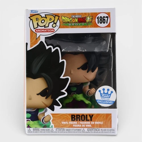Funko Pop! Animation Dragon Ball Z: The Movie Broly 1867 Exclusive Vinyl Figure