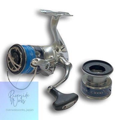 Shimano 15 Stradic C3000-K Spinnrolle gebrauchter Zustand