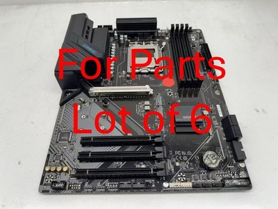 *Lot of 6* *For Parts* GIGABYTE B850 GAMING WIFI6 AMD AM5 LGA 1718 , ATX, DDR5