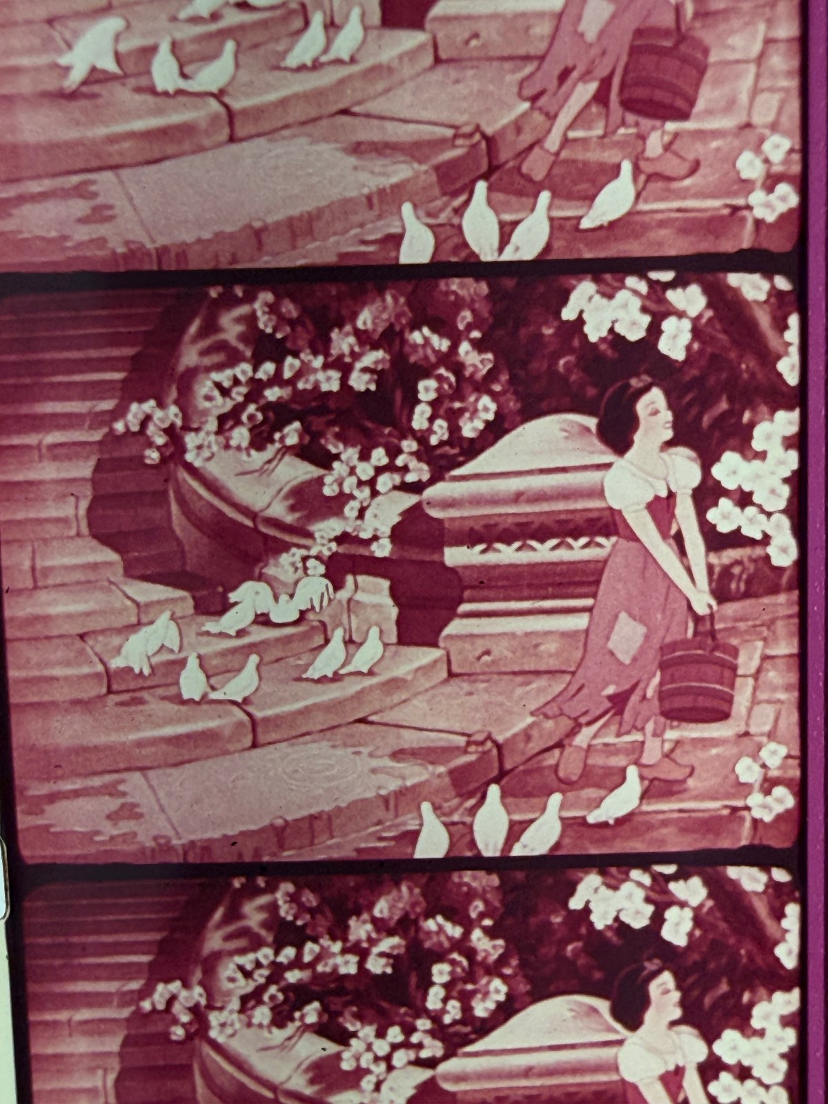 Disney Snow White Seven Dwarfs 16mm REEL 1 ONLY 1937 Technicolor Animated