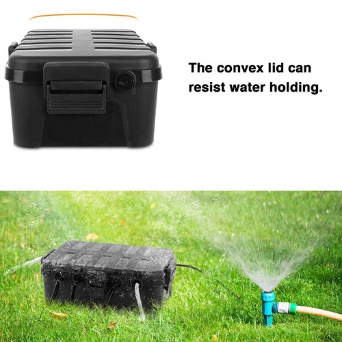 Waterproof Extension Cord Cover Outdoor Electrical Box Large Size IP54 Rated - Picture 4 of 21