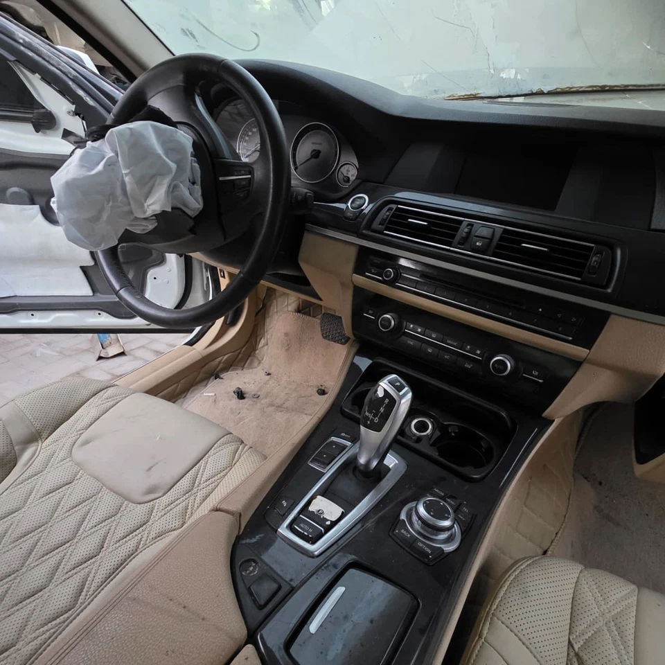 BMW 520i F10 2013 panel de instrumentos placa adaptadora de conducto de aire usado OEM 51169206796 Foto 4 de 4