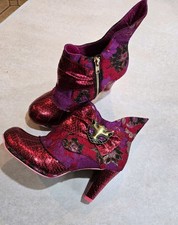 Irregular choice Cat boots, Purple, size EU 40 tried on, not worn