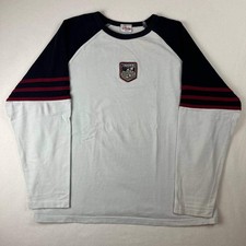 Vintage Disney Store Tigger Winnie The Pooh Heavy Baseball Long Sleeve Shirt XL