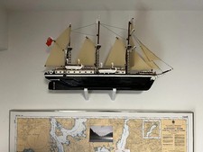 Wall Mount Display Stands For Lego Icons The Endurance (10335) W/ Screws