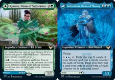1x Kianne, Dean of Substance // Imbraham, Dean of Theory ~ Extended Art NM-Mint,