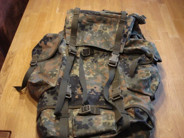 Original Bundeswehr Kampfrucksack 65 L mit Versorgungsnummer,neu und unbenutzt