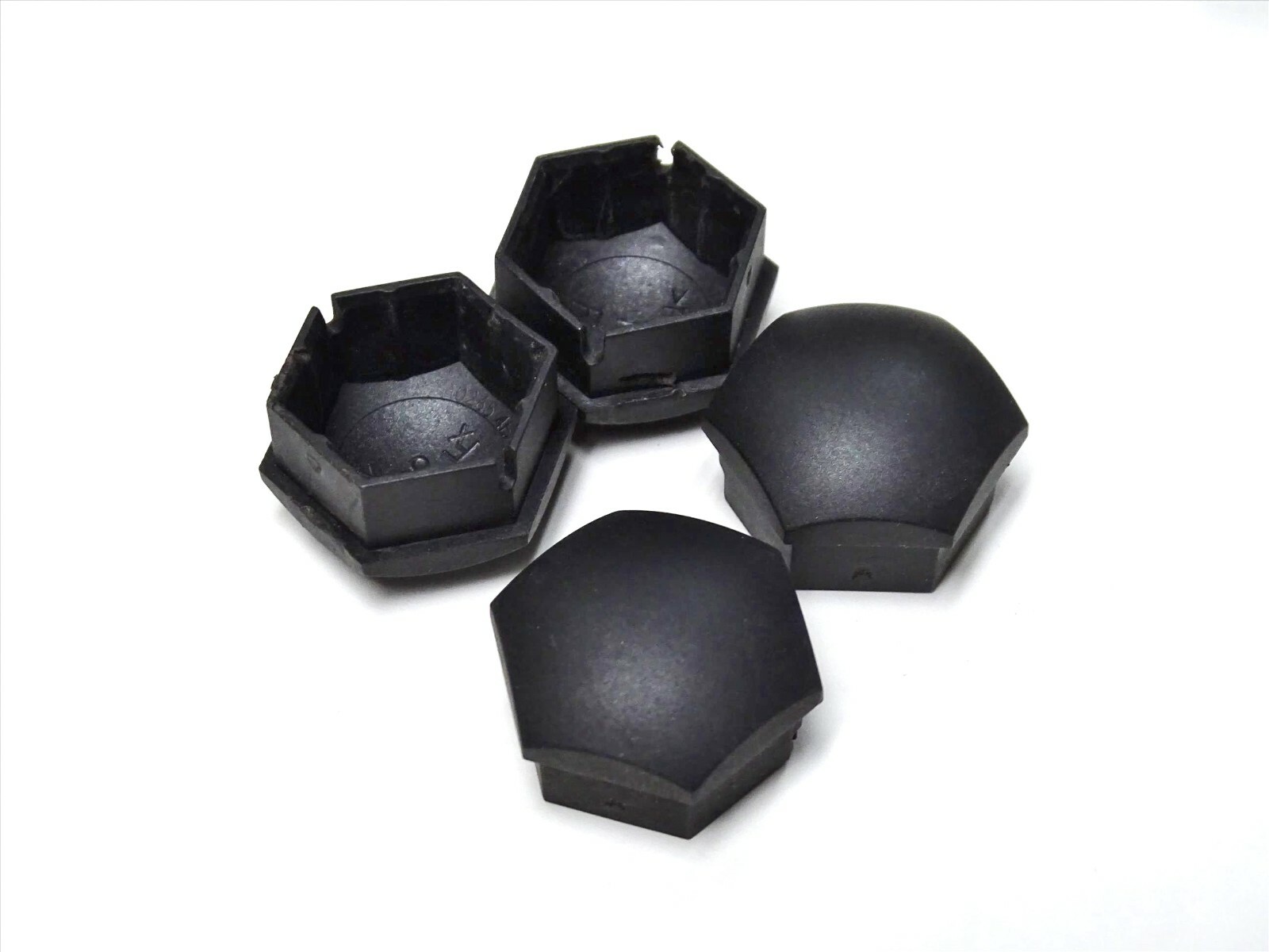 GENUINE NISSAN QASHQAI RENAULT KADJAR WHEEL NUT BOLT COVERS CAPS 17mm