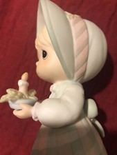 Lovely Precious Moment December Figurine With Box.