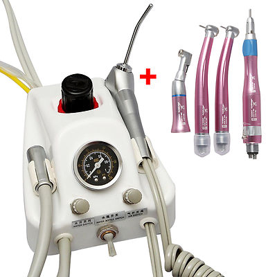Dental Portable Turbine Unit Turbineneinheit Zahnarzt Low High Speed Handstück