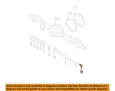 GM OEM 88-07 C1500 Rear Suspension Axle Housing-Axle Shaft Bolt 20920619