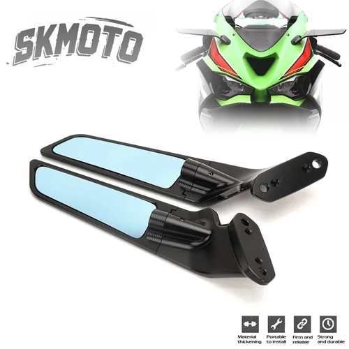 Motorcycle Rear View Mirrors 2024 ZX-6R For Kawasaki Ninja 636 ZX-6R 2019-2025