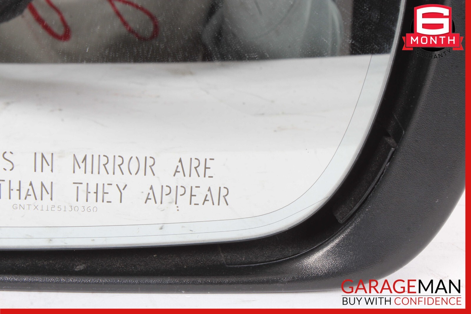 14-17 Maserati Ghibli Front Right Side Mirror Door Rear View Black OEM
