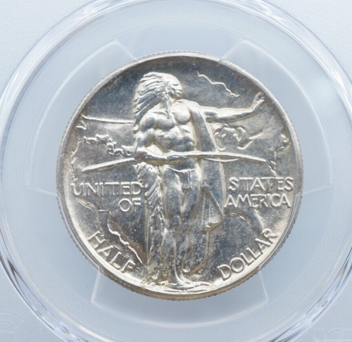 1934-D Oregon Commemorative 50c Half Dollar PCGS MS64 - C2034 - Picture 2 of 5