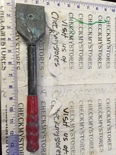 Vintage Red Devil Tools No #70 Ice Paint Floor Scraper Tool & Blade 12" Long USA