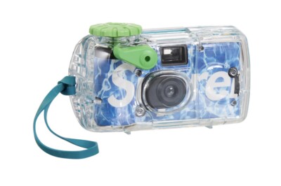 In-Hand Supreme FujiFilm Waterproof Camera Blue | eBay