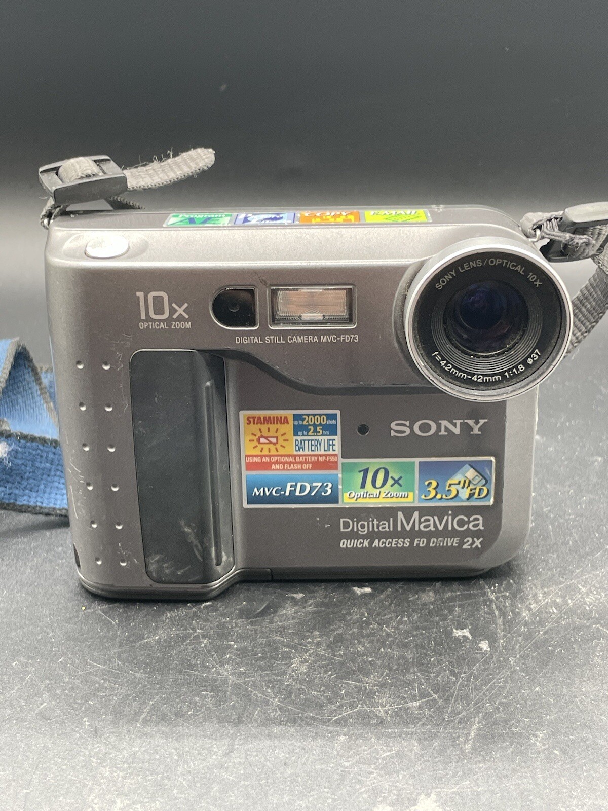 Sony Mavica MVCFD73 Vintage Digital Camera Untested 27242552623 eBay