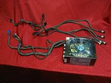 Kingwin ABT-1000MA1S Power supply PSU and cables PARTS ONLY (+12V #2 seems dead)