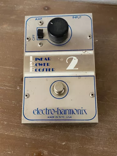 vintage electro harmonix lpb2 linear power booster 2 UNTESTED
