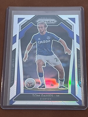 Panini Prizm Premier League 2020-21 Tom Davies Silver Prizm No. 114