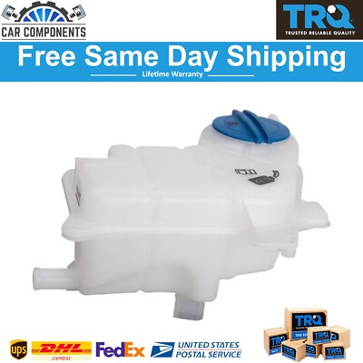 TRQ Front Coolant Reservoir Fits For 2002-2006 Audi A4 A6 Quattro